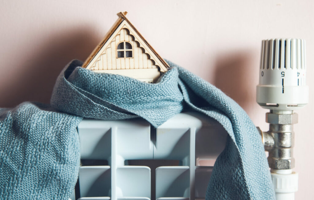 scarf and house on Heating System